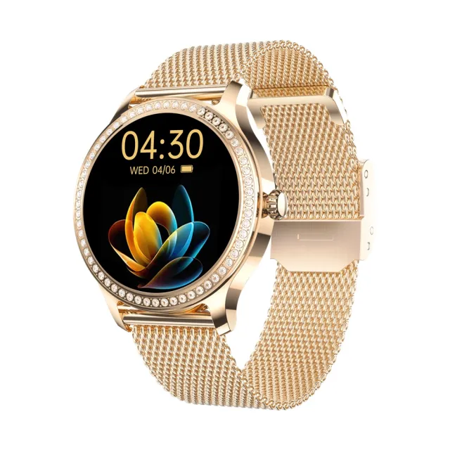 【Ergotech 人因科技】ERGOLINK SW302 晶鑽鋯石通話智慧腕錶