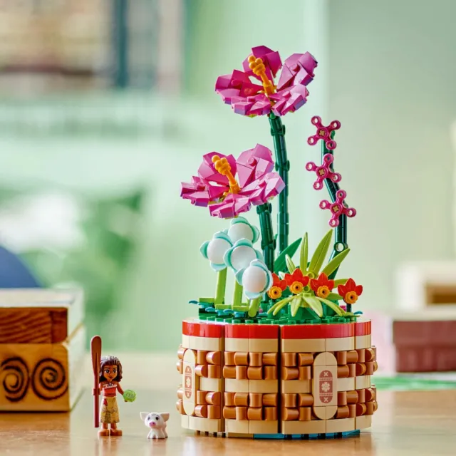 【LEGO 樂高】迪士尼公主系列 43252 莫娜的花盆(Moana’ s Flowerpot 海洋奇緣 禮物)