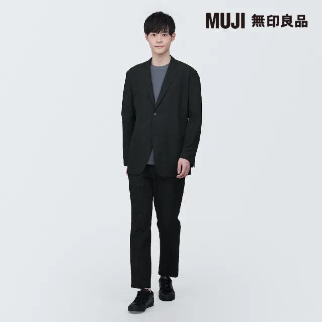 【MUJI 無印良品】男透氣彈性泡泡紗外套(共3色)