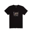 【Lee 官方旗艦】男裝 短袖T恤 / 胸前閃色 系列LOGO印花 共2色 標準版型(LB302011K11 / LB302011K14)