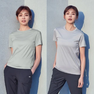 【STL】現貨 韓國瑜伽 涼感 快乾 Castel Air Pro 女 運動機能 圓領 短袖 上衣 T恤(多色)