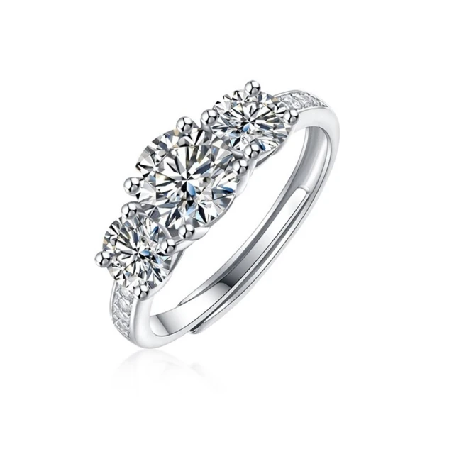 Aphrodite 愛芙晶鑽 鋯石戒指 花朵戒指/華麗閃耀彩