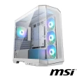 【MSI 微星】MAG PANO M100R PZ WHITE 電腦機殼