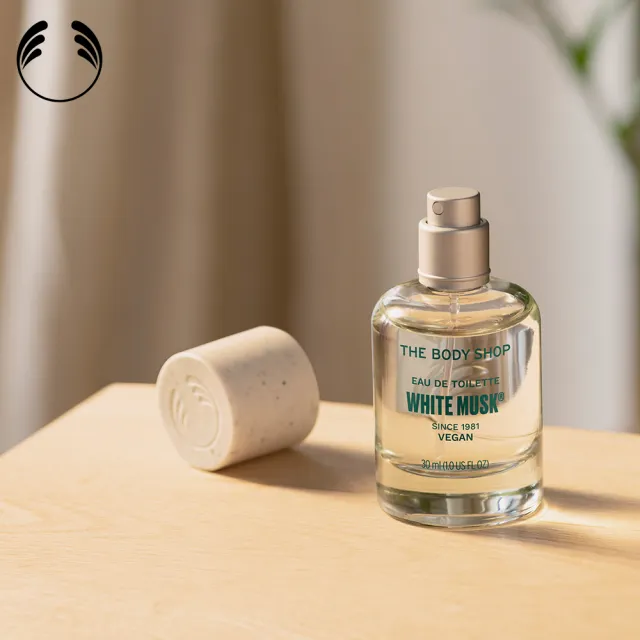 【THE BODY SHOP 美體小舖】白麝香迷人香水禮袋組(60ML+30ML)