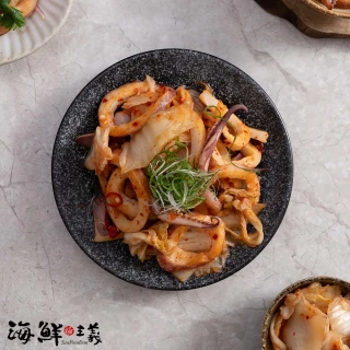 【海鮮主義】鮮美夠味韓式泡菜魷魚8包組(200G/包)