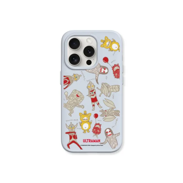【RHINOSHIELD 犀牛盾】iPhone 13系列 SolidSuit防摔背蓋手機殼/超能出擊(超人力霸王)