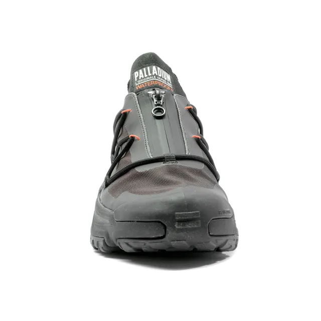 【Palladium】OFF-GRID LO ZIP WP+輪胎橘標拉鍊低筒防水靴/休閒鞋-男鞋/女鞋-黑(79112-001)