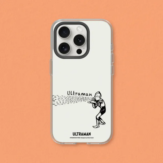 【RHINOSHIELD 犀牛盾】iPhone 13系列 Clear MagSafe兼容磁吸透明手機殼/經典超人斯派修姆光線(超人力霸王)