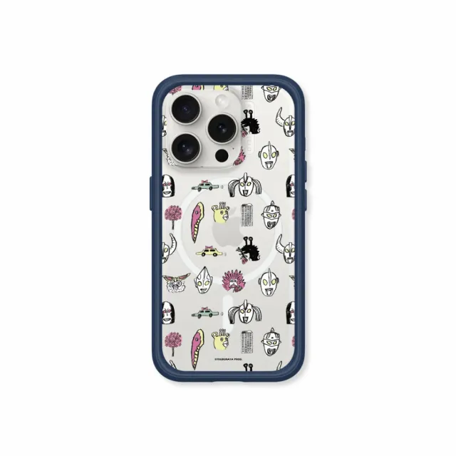 【RHINOSHIELD 犀牛盾】iPhone 12系列 Mod NX MagSafe兼容 手機殼/超人力霸王手繪圖鑑(超人力霸王)