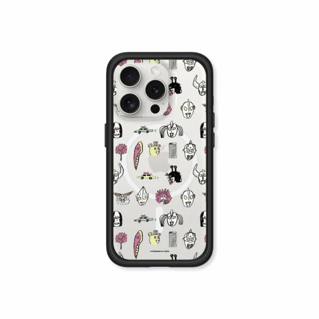 【RHINOSHIELD 犀牛盾】iPhone 15系列 Mod NX MagSafe兼容 手機殼/超人力霸王手繪圖鑑(超人力霸王)