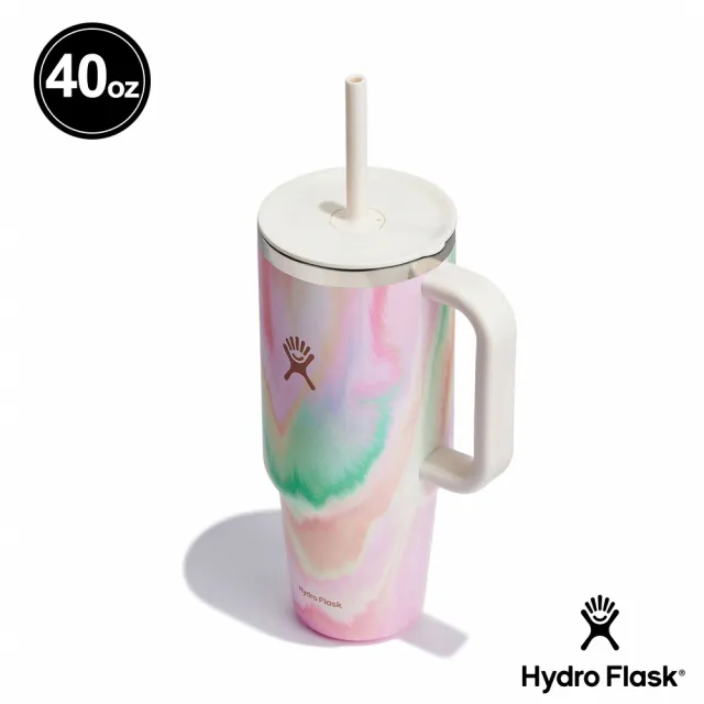 【Hydro Flask】Sugar Rush 40oz/1182ml 吸管 冰霸杯 隨手杯(大容量 提把 保冷 保冰 保溫)