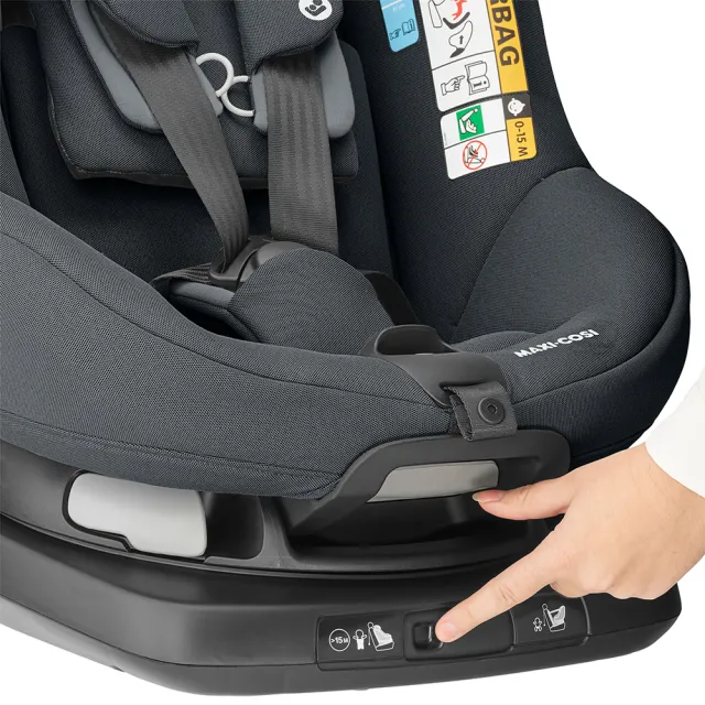 【MAXI-COSI 官方總代理】AxissFix 360度旋轉型汽座(isofix 安全座椅 嬰兒汽座 4個月-4歲)