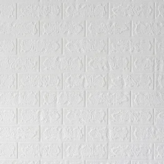 【MAEMS】韓國原裝-3D立體隔熱保溫自黏磚紋壁貼/6片組(約1坪/100cmX60cm/片)