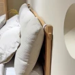 【橙家居·家具】/預購/侘寂系列6尺實木軟包床架 SSX-A1803-18(售完採預購 床組 雙人床 臥室床 臥房系列)