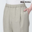 【MUJI 無印良品】女透氣彈性泡泡紗錐形褲(共4色)