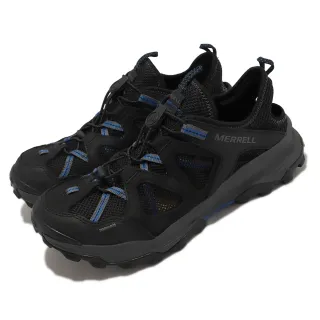 【MERRELL】戶外鞋 Speed Strike LTR Sieve 男鞋 黑 兩棲鞋 膠底 透氣(ML135163)