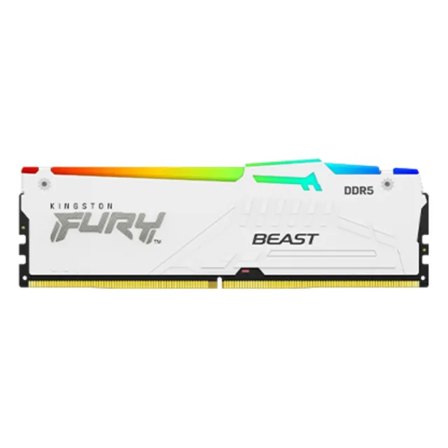 【Kingston 金士頓】搭 B760M 主機板 + 2TB ssd ★ RGB DDR5 6000 64GB (32GB x2) 超頻 記憶體