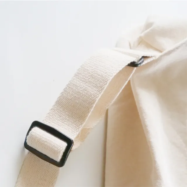 【USHaS 瑜癒】天然原棉瑜珈墊收納袋 背袋 旅行袋(可調整長度)