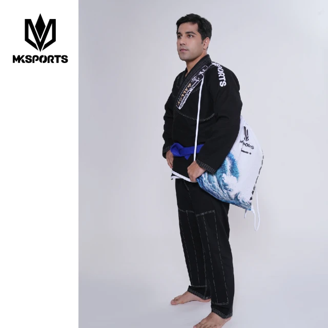 MKSPORTS 柔術服 奔騰-鑽石白(柔術 BJJ 專業運