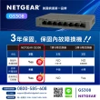 【NETGEAR】搭8埠交換器 ★ 3入 WiFi 6 三頻 AX6000 Mesh 10G埠 路由器/分享器(Orbi RBK863SB)