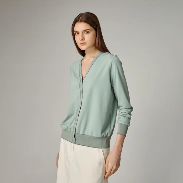 【giordano ladies】24SS_撞色織帶設計小外套(02324002)