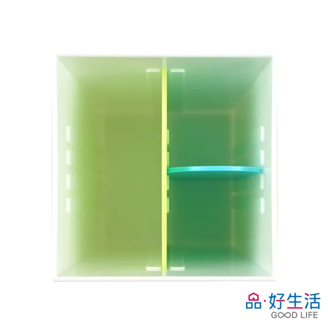 【GOOD LIFE 品好生活】日本製 LEAD 5分格收納盒（白色）(日本直送 均一價)