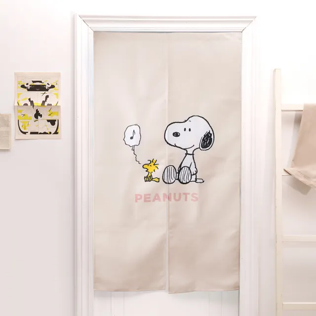 【Norns】Peanuts史努比長門簾(SNOOPY 正版授權 日式門簾 85X150cm)