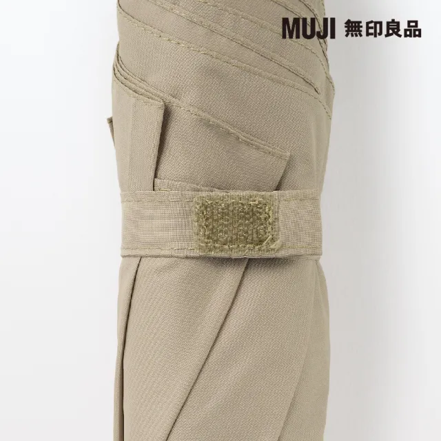 【MUJI 無印良品】聚酯纖維晴雨兩用折傘(共3色)