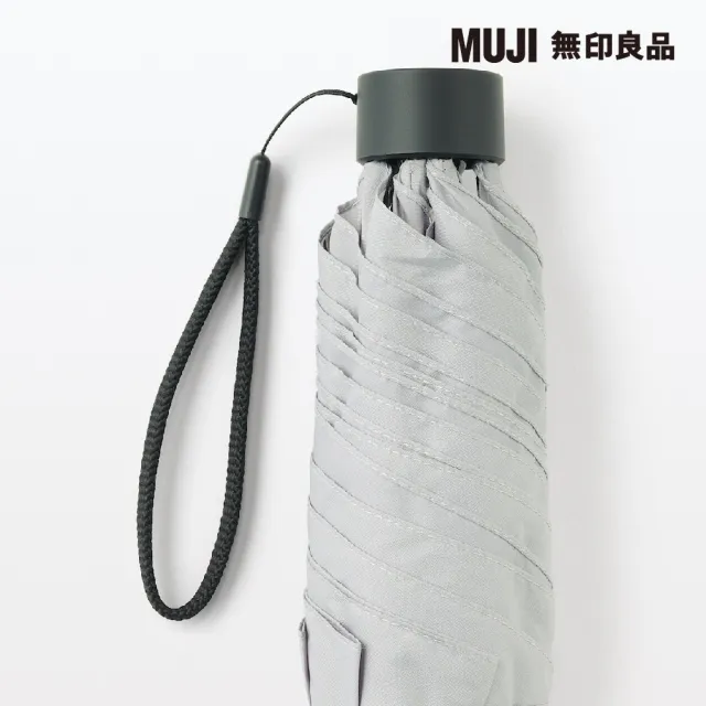 【MUJI 無印良品】聚酯纖維晴雨兩用折傘(共3色)