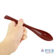 【GOOD LIFE 品好生活】日本製 和風若☆塗19.5cm塑製湯匙（紅色）(日本直送 均一價)