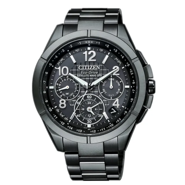 【CITIZEN 星辰】GENTS系列 鈦金屬 GPS 光動能腕錶43.5mm(CC9075-52F)