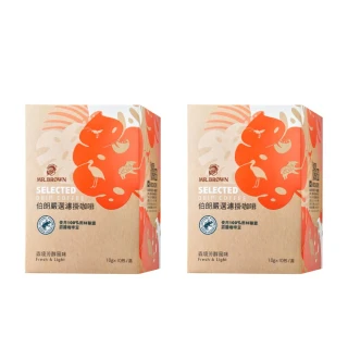 【伯朗咖啡】嚴選濾掛咖啡-森境芳醇x2盒(10gx10包/盒)