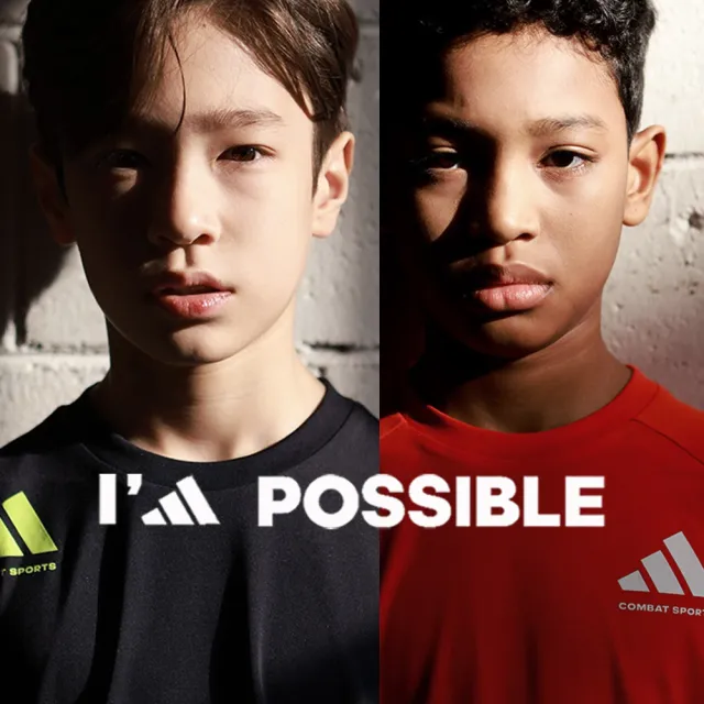 【adidas 愛迪達】KID Sport Shorts 兒童運動彈性透氣五分褲(休閒 大童 吸濕 排汗 快乾 涼感 抗臭 親膚)