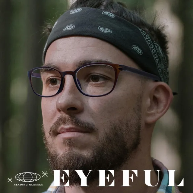 【EYEFUL】抗藍光老花眼鏡 輕盈舒適款(配戴無負擔 重量輕 濾藍光 霧面質感)