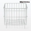 【MUJI 無印良品】不鏽鋼收納籃/寬15cm 約寬15x深15x高13cm