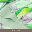 【MEDUSA 曼度莎】現貨-綠色水墨天絲長洋裝（M-XL）｜長洋裝 度假洋裝 天絲棉(301-70806)