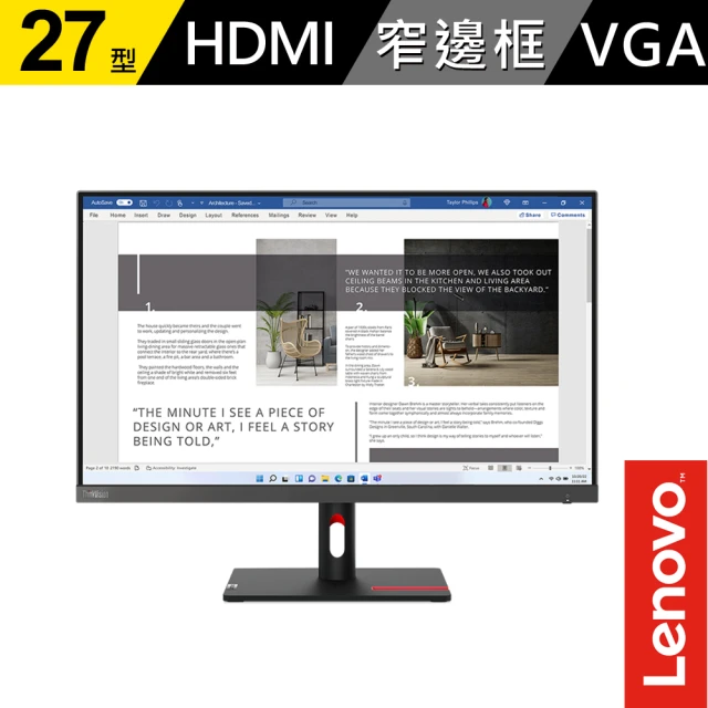 Lenovo ThinkVision S22e-20 21.