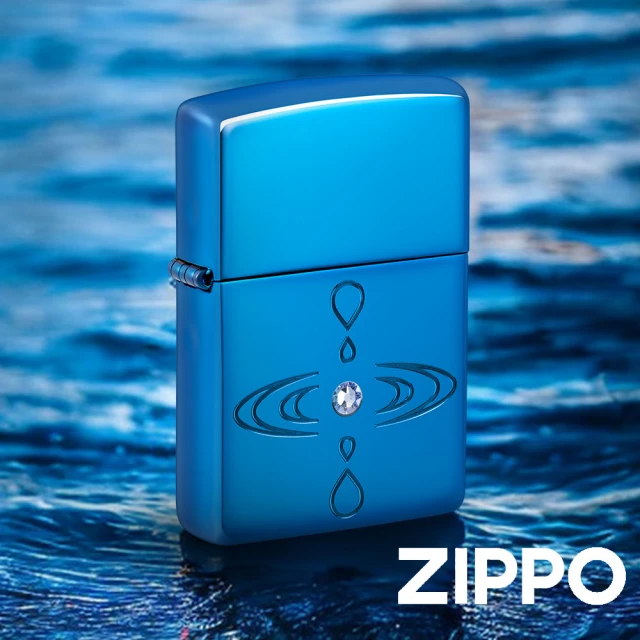 Zippo 水滴漣漪防風打火機(美國防風打火機)