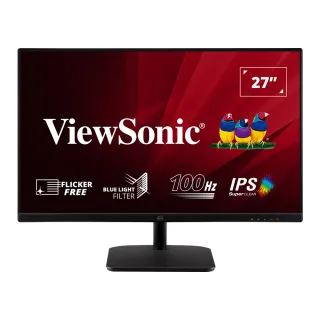 【ViewSonic 優派】(5入組)VA2732-MH  27型 IPS 100Hz 護眼電腦螢幕(內建喇叭/1ms)