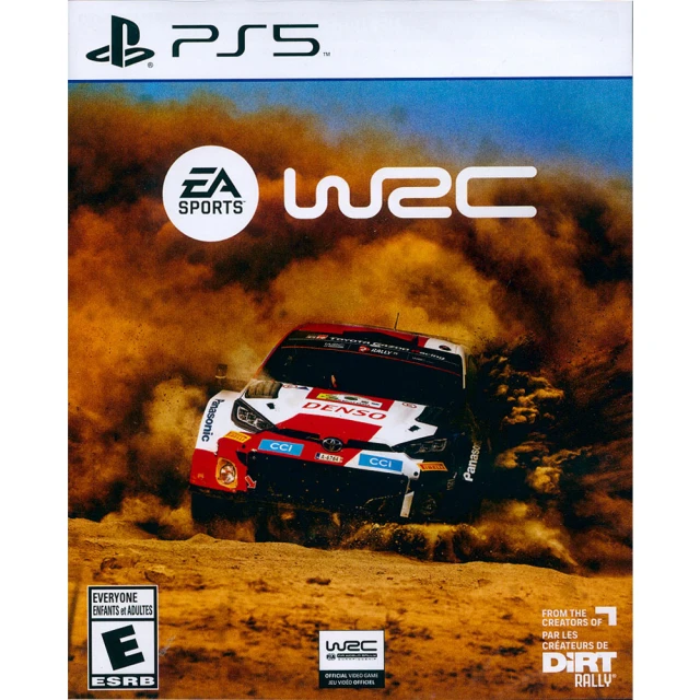 SONY 索尼 PS5 EA SPORTS WRC 世界越野冠軍賽 拉力賽車 拉力越野賽車(英文美版)