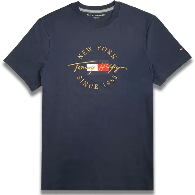 【Tommy Hilfiger】經典刺繡款 1985文字 多款多色 金字草寫(平輸品)