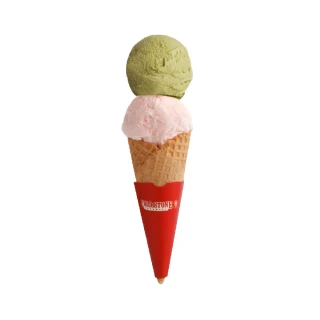 【酷聖石】雙球甜筒經典冰淇淋(好禮即享券)