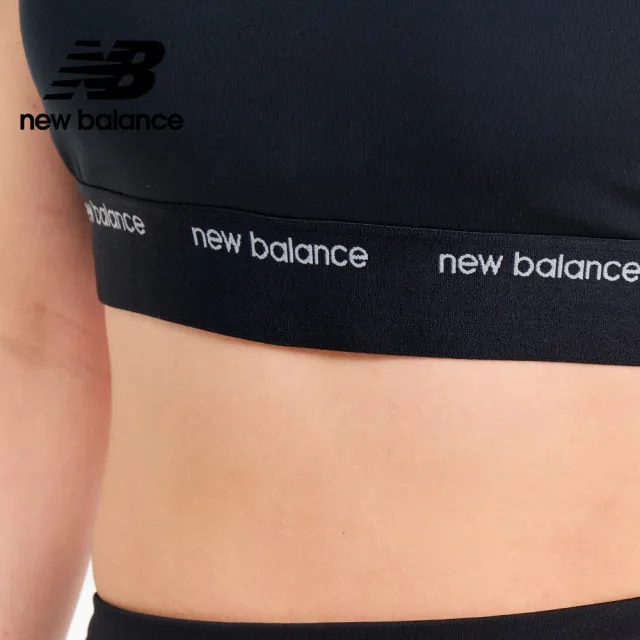【NEW BALANCE】NB 中高強度運動內衣BRA TOP_AWB41048BK_女性_黑色(亞版 版型正常)