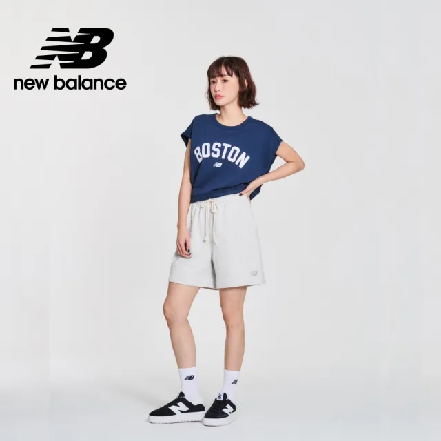 【NEW BALANCE】NB 植絨BOSTON短版上衣_WT41530NNY_女性_藍色(美版 版型偏大)