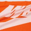 【NIKE 耐吉】海灘毛巾 Club Pool Towel 橘 白 純棉 吸水 運動毛巾 毛巾(N100974180-8OS)