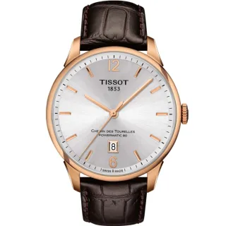 【TISSOT 天梭】Tourelles杜魯爾系列 T0994073603700 日期顯示 鏤空錶蓋 瑞士 機械 腕錶