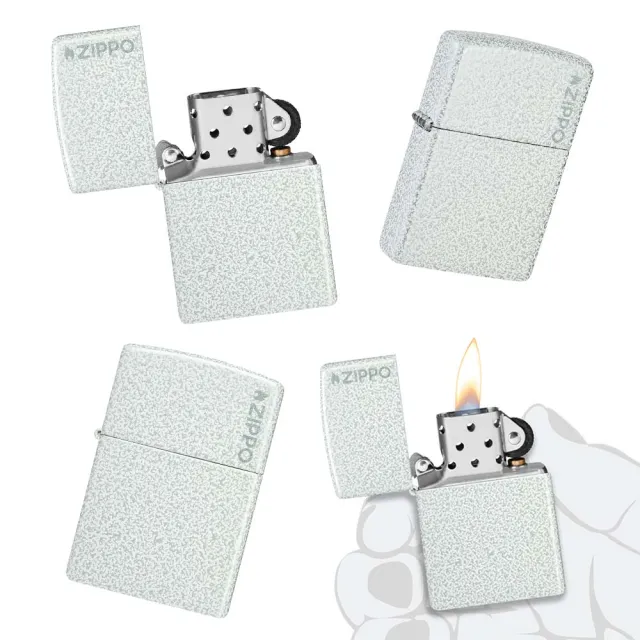 【Zippo】冰川玻璃亮漆防風打火機(美國防風打火機)