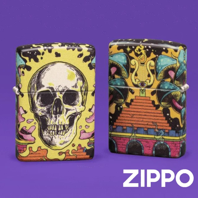 Zippo 日系~傳統藝術-波富士圖案電鑄板貼片加工打火機 