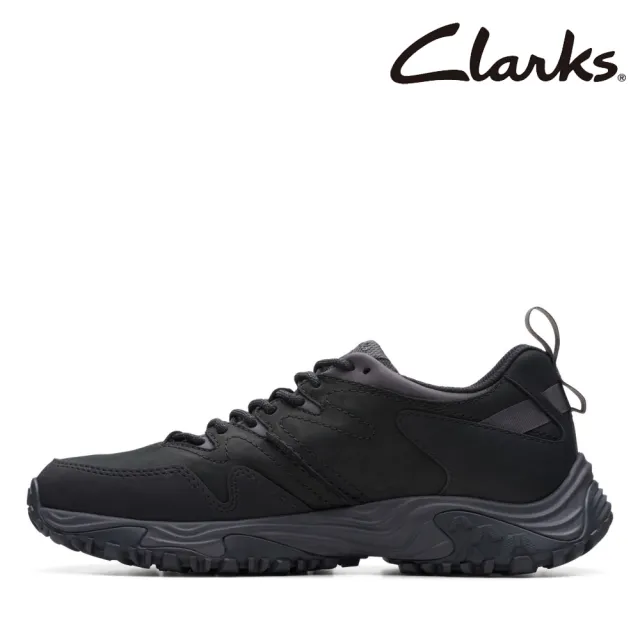 【Clarks】男鞋ATL Walk Go WP防潑水異材質拼接休閒徒步鞋(CLM73483C)