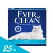 【EverClean 藍鑽】強效凝結除臭貓砂25LB(美規)